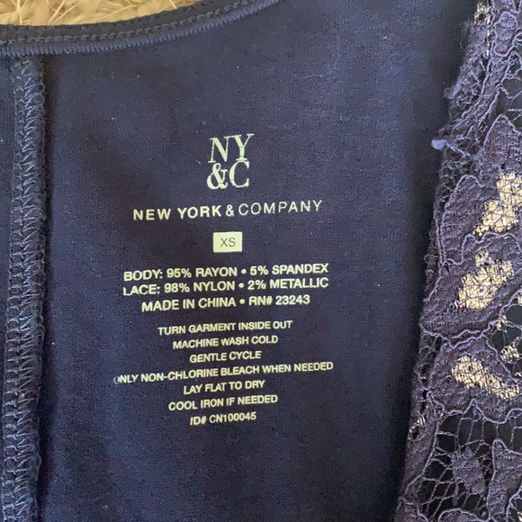 NY&C Sleeveless Fashion Top - Picture 3 of 5